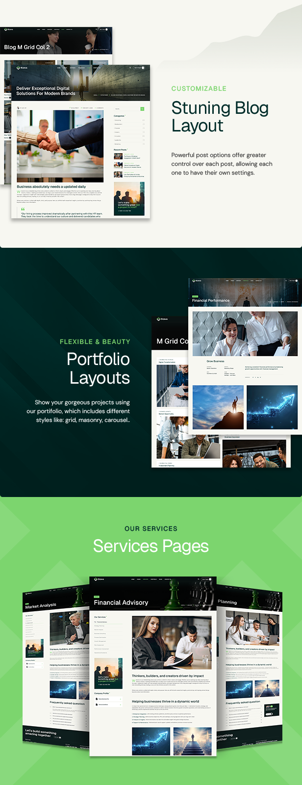 Bizeva WordPress Theme