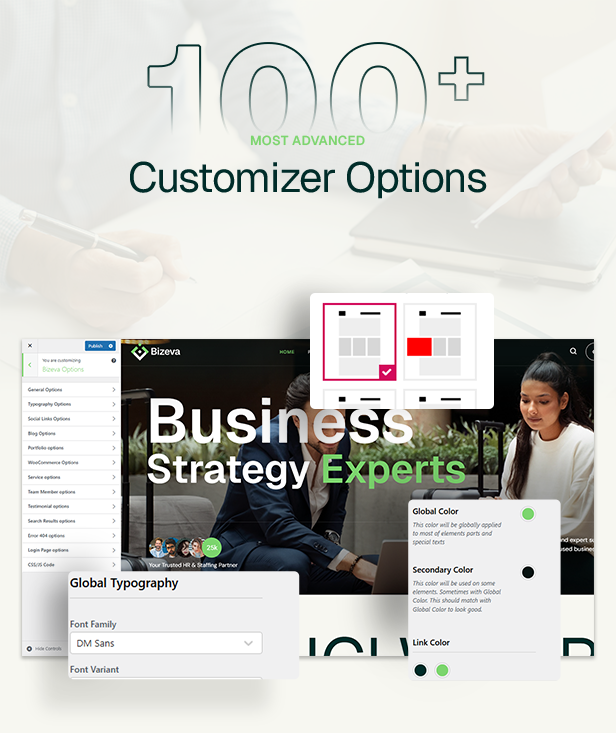 Bizeva WordPress Theme