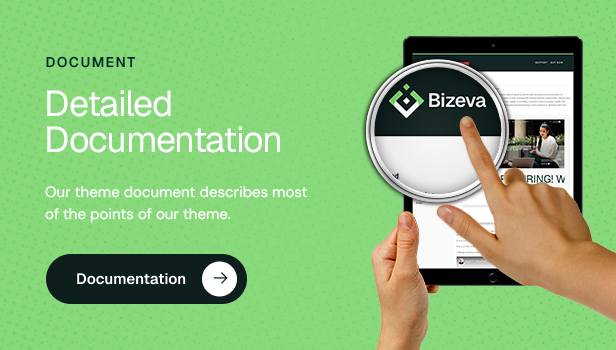 Bizeva WordPress Theme