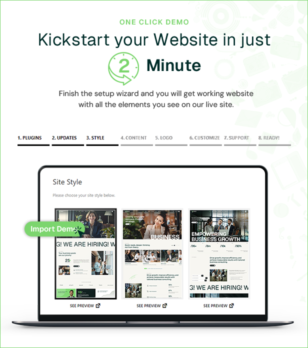 Bizeva WordPress Theme
